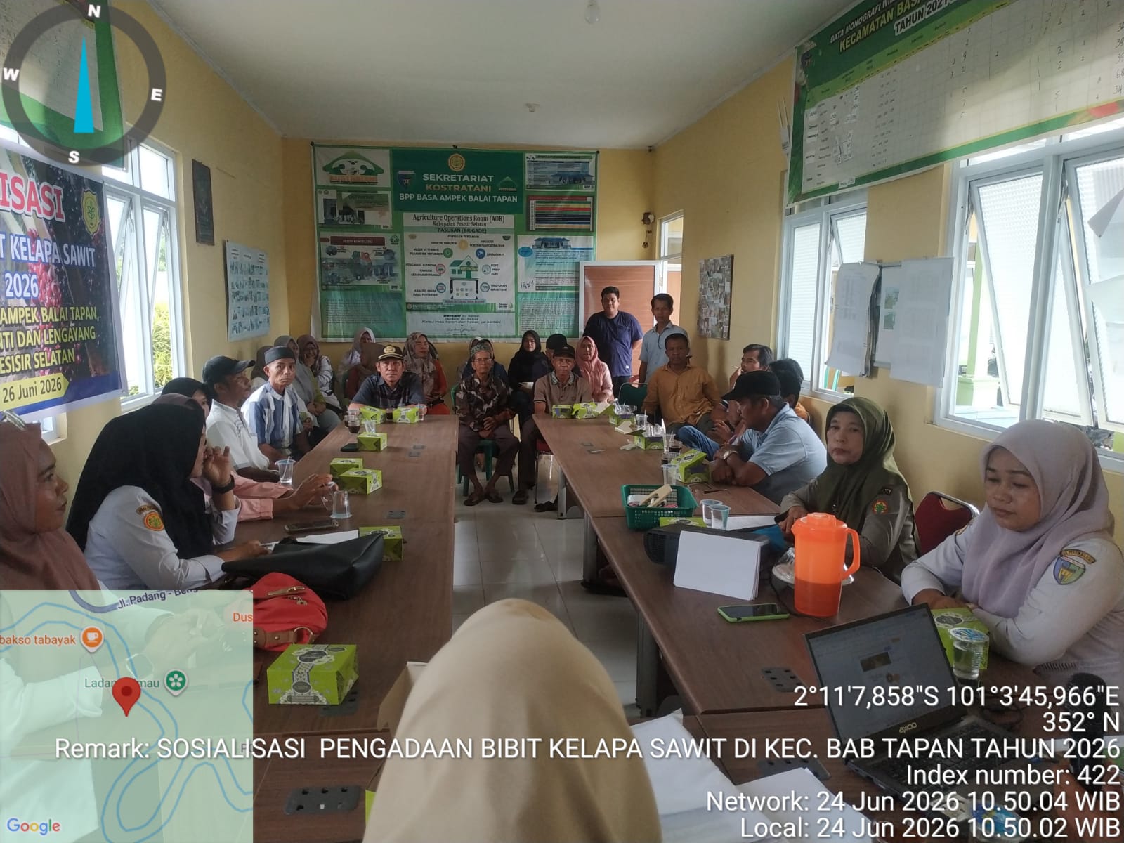 Dinas Pertanian Pessel Sosialisasikan Pengadaan Bibit Kelapa Sawit, Petani Dibekali Teknis Budidaya